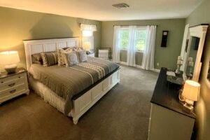 Harvest Suite Bedroom | Magnolia Place Bed & Breakfast, Finger Lakes, NY